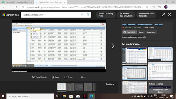 Accurately analyze, organize and enter data into a database by Bifuh ...