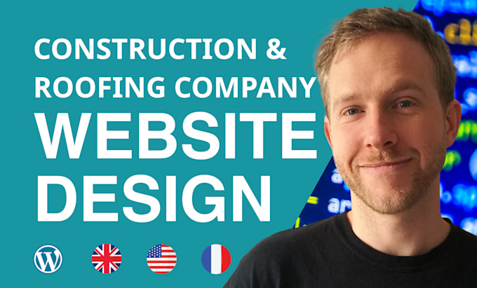 create a construction company website