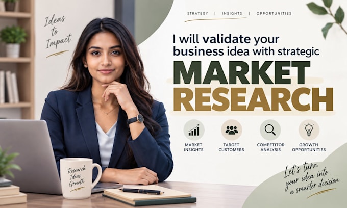 do market research, swot analysis and competitor analysis