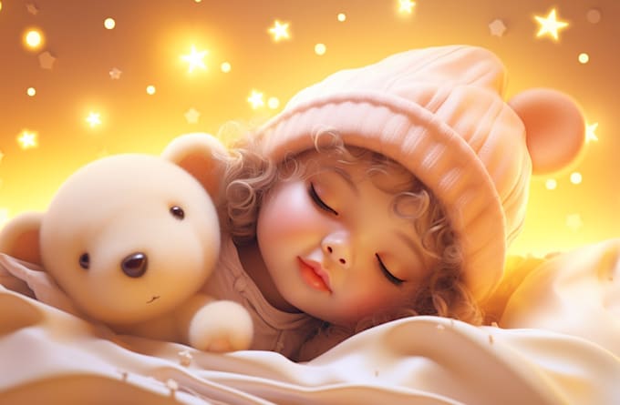 create 60 lullaby video youtube monetization