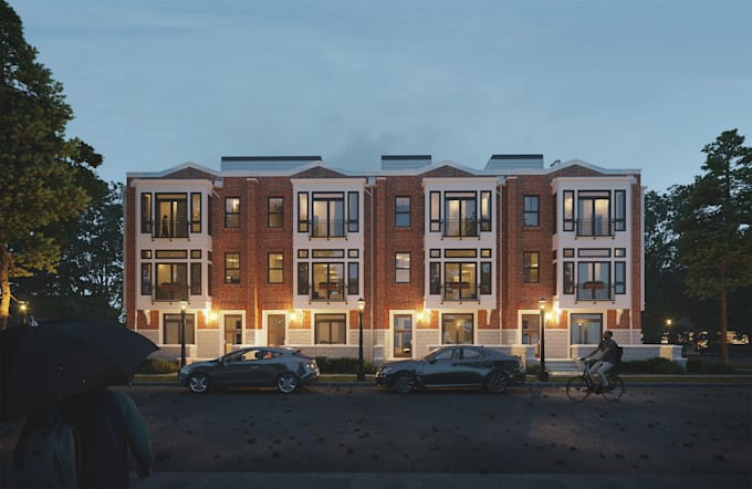 create a high quality rendering of your project