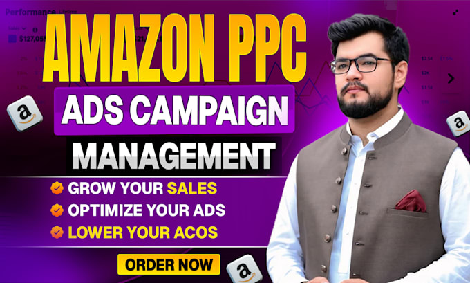 setup, optimize and manage amazon ppc ads campaign for low acos