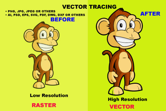 do vector tracing, redraw your any image or logo, raster to vector