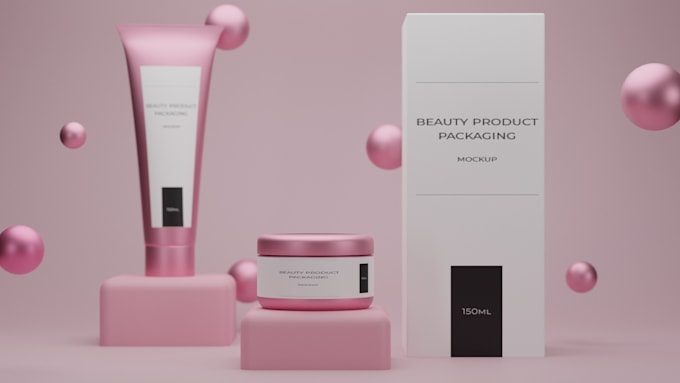 create professional 3d mockups for your product