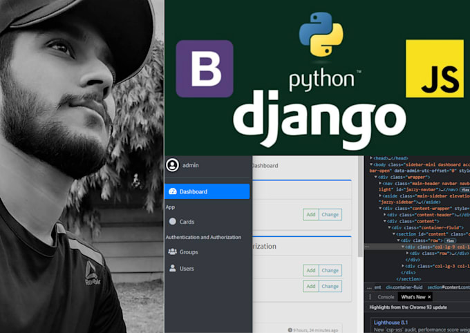 develop python based ai application with complex backend infrastructure