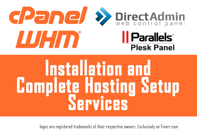 manage vps or dedicated server with cpanel or directadmin