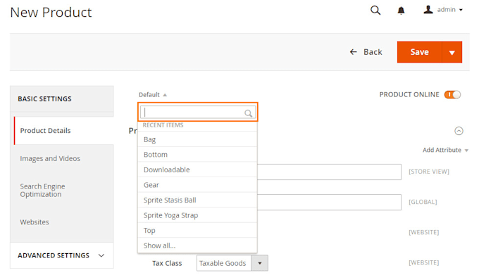 upload products to your magento or shopify ecommerce website