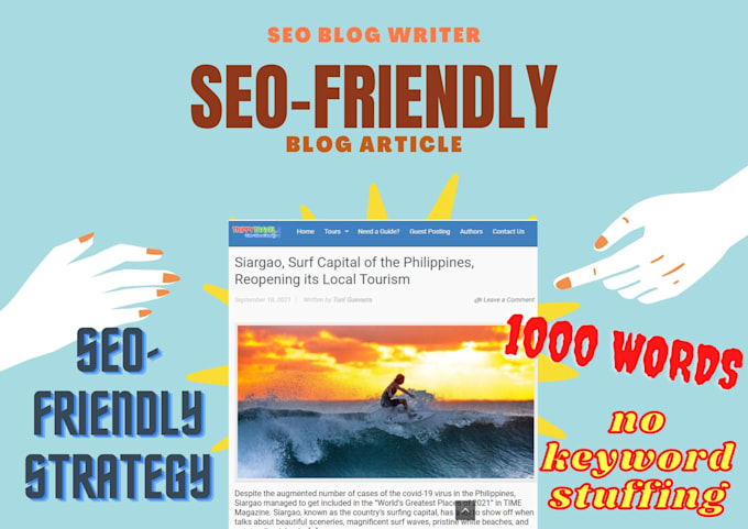 write SEO blog content