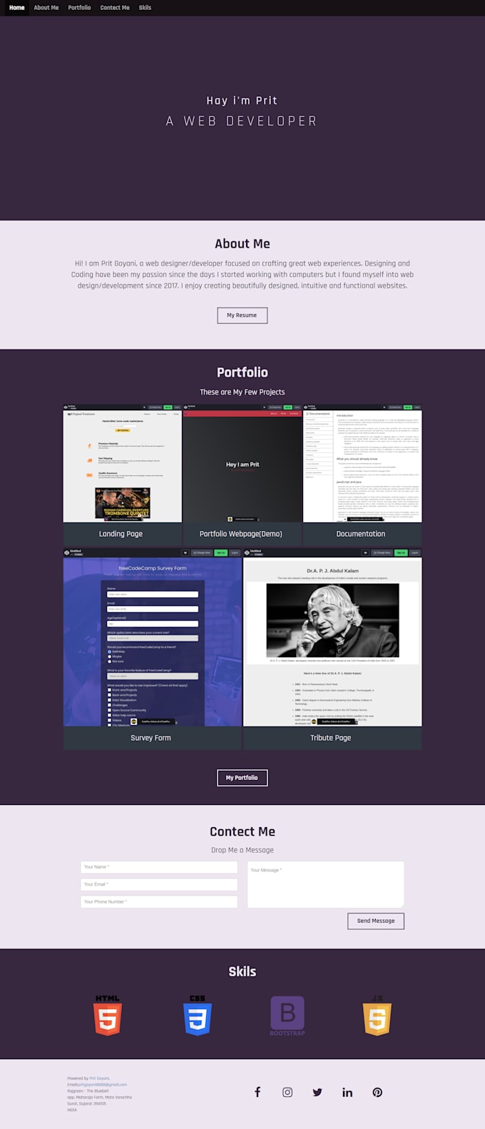 Design creative web page using html,css,bootstrap andwordpress by ...