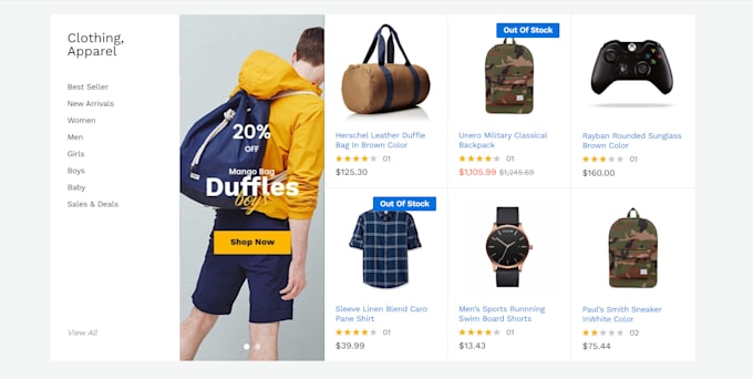 create a wordpress ecommerce multi vendor website