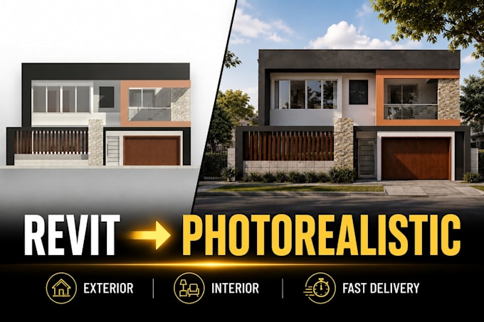 transform your revit model into photorealistic renders