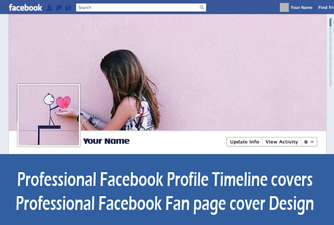 Design Creative Facebook Cover Pages By Megalink Fiverr