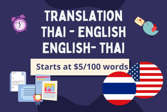 google translate english to thailand