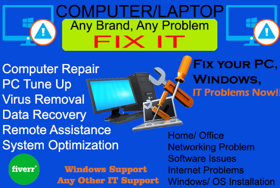 remote laptop computer repair