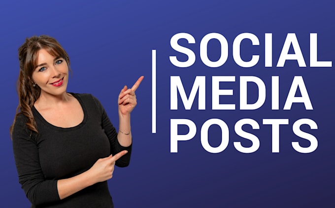 create social media posts for your business