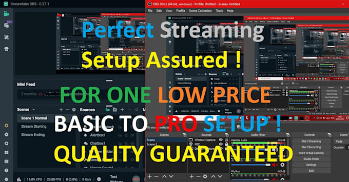 setup obs youtube kick zoom twitch restream