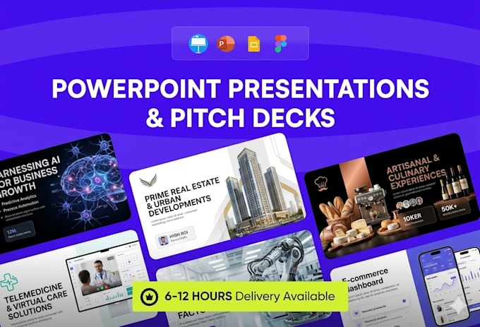 design investor pitch deck with ugc ads and high converting ad creatives