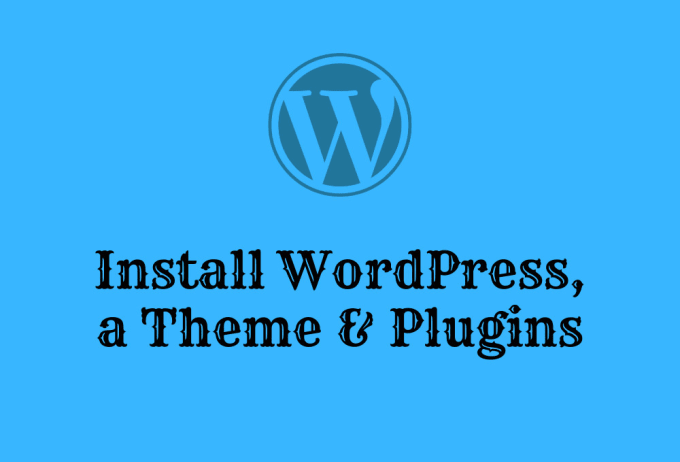 install themes and plugins on your wordpress website