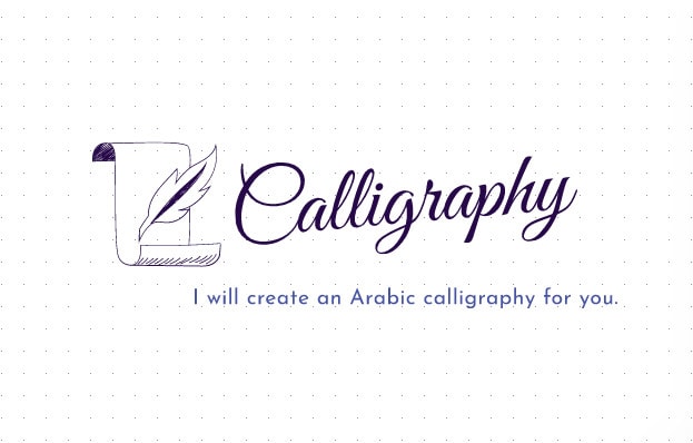 design calligraphy of any name and word