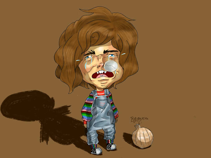 draw people as caricatures