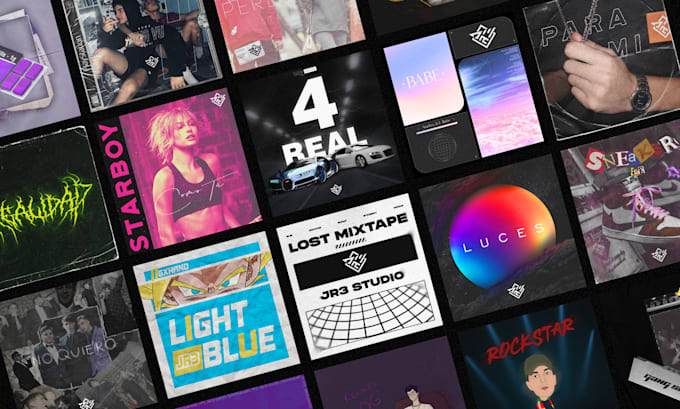 design an awesome album cover art