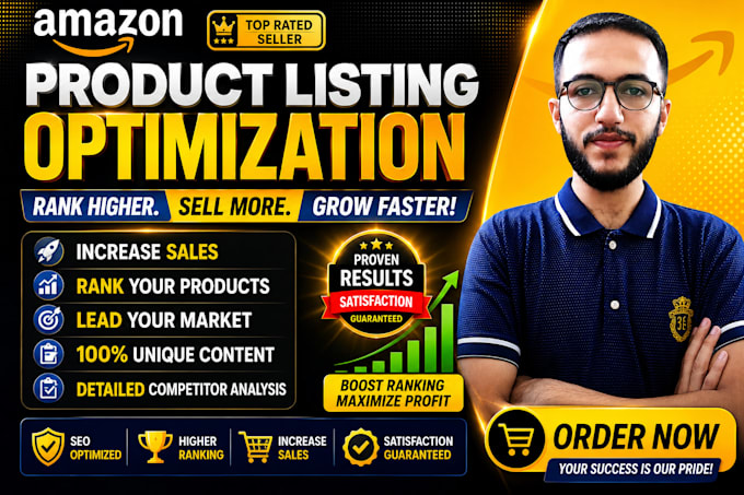 write amazon product listing description with SEO amazon listing optimization