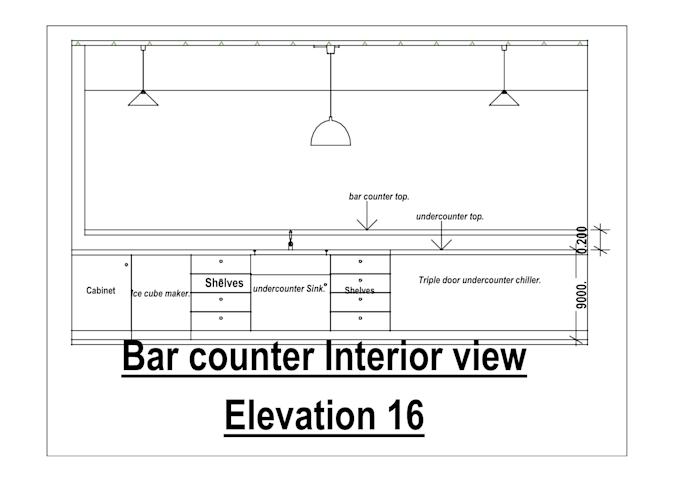 create an archicad interior design drawing for you