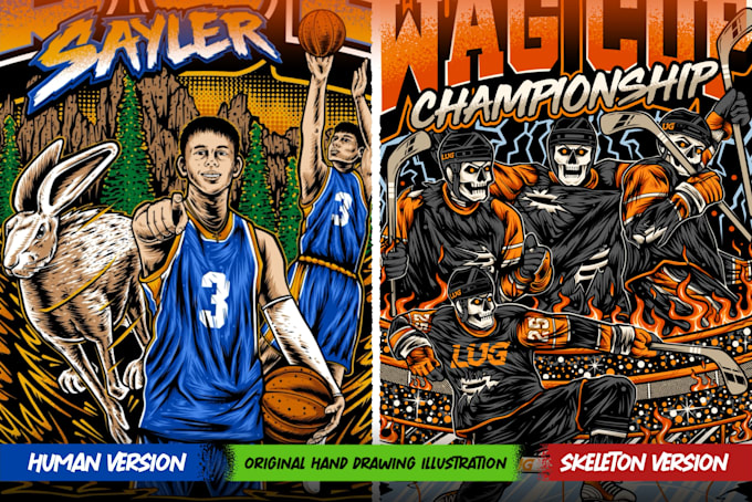draw sport illustration skeleton soccer nba nfl sports