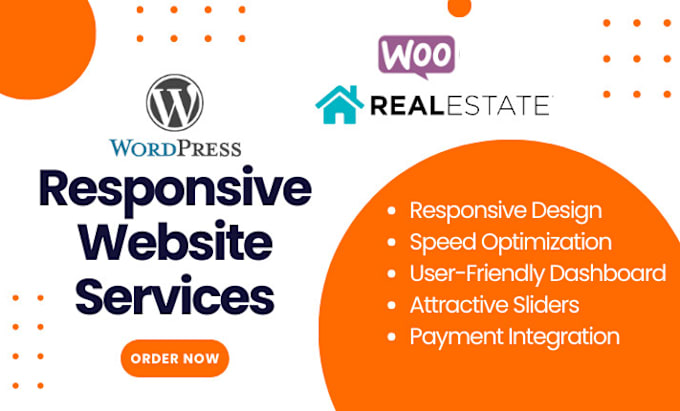 build a real estate and ecommerce website in wordpress