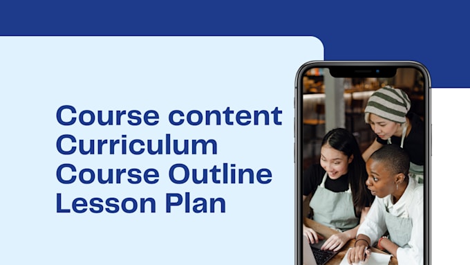create lesson plans, curriculum, slides and course content