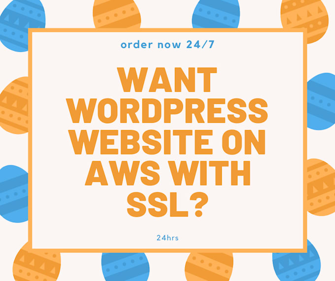 install wordpress on AWS or google cloud server with SSL