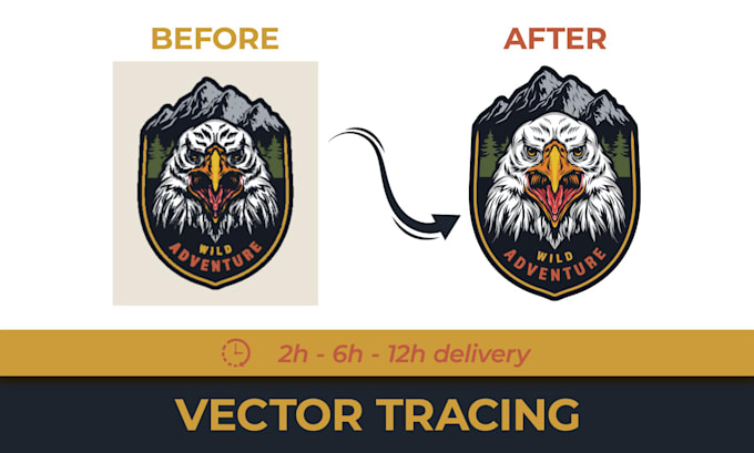 convert raster image to vector