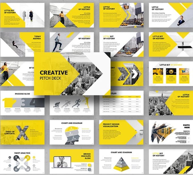 I will create the business, educational, and medical powerpoint presentation