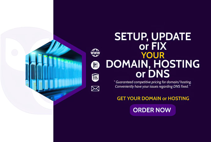 fix dns, hosting, or domain issues on your website