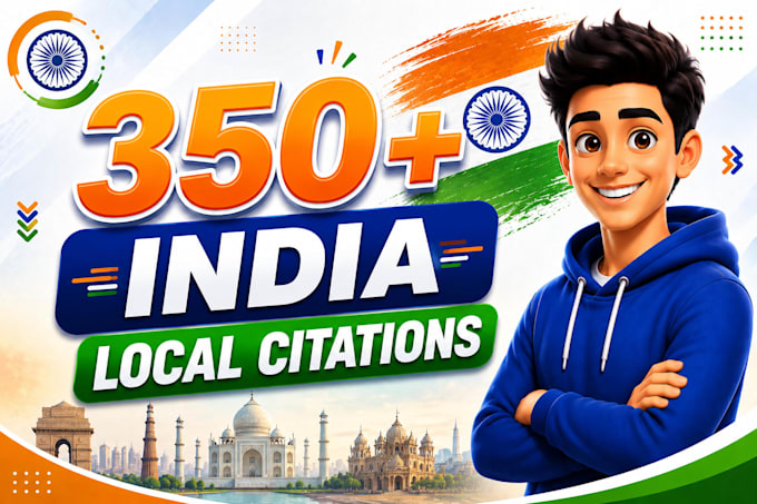 do 350 indian local citations listings and directories