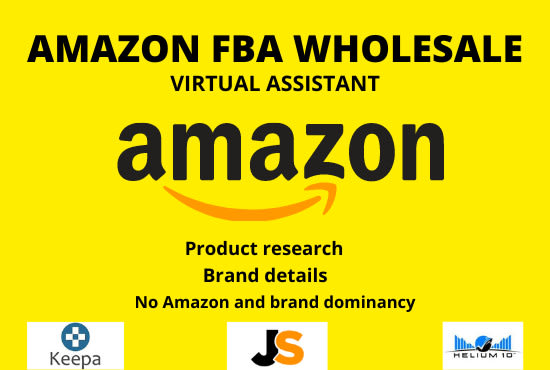 do amazon wholesale fba product search