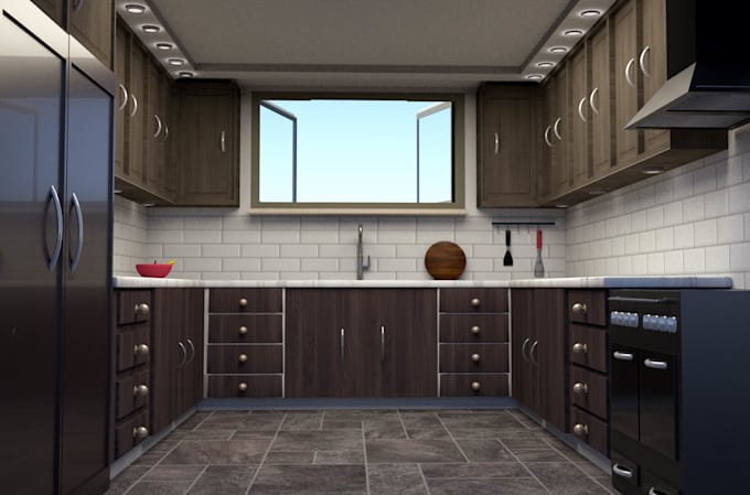 do high quality interior architecture renderings