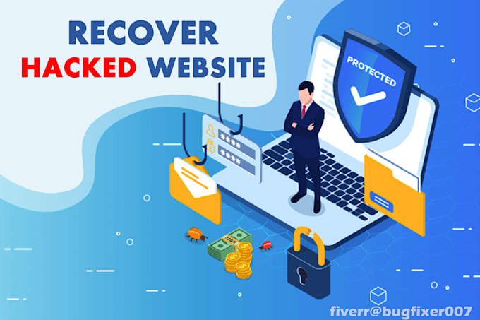 recover hacked wordpress website, remove malware, website security