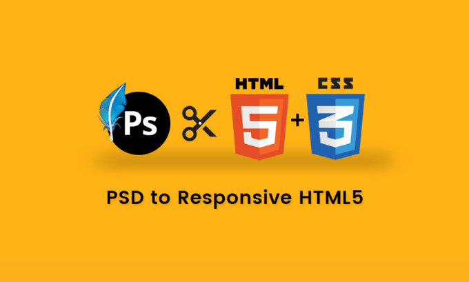 Convert psd to html css responsive bootstrap web designs by Zahidul234 ...