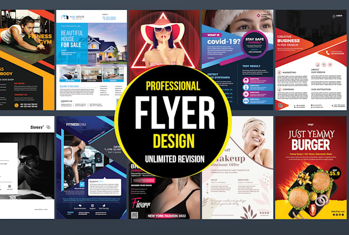 design a professional flyer for your business