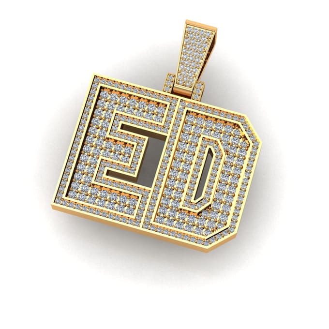 design 3d cad model bangle ring necklace pendant all kind custom jewelry