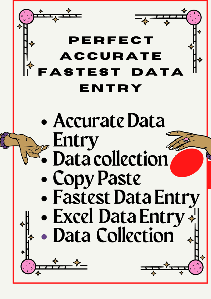 do accurate perfect fastest data entry