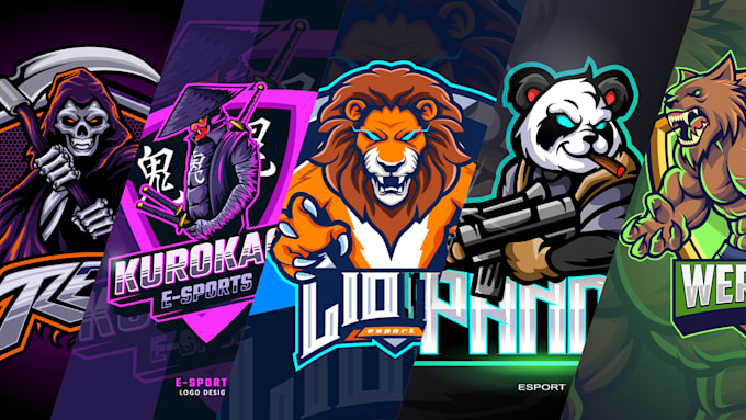 Design Gaming Mascot Logo For Your Esports, Twitch, Youtube