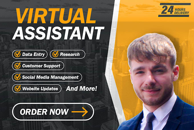 I will be your professional virtual assistant VA