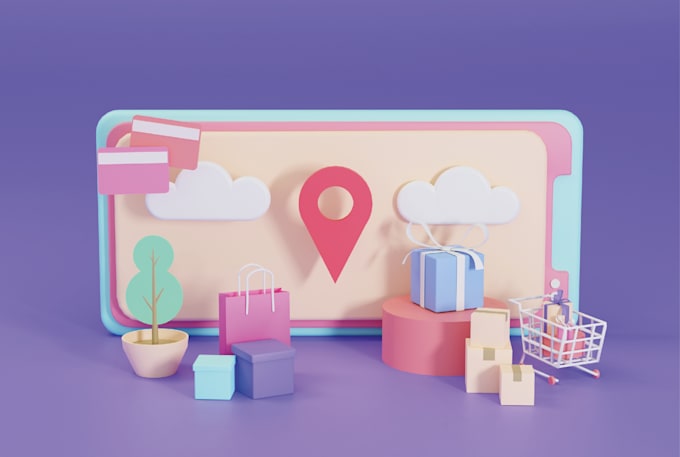 Create awesome 3d illustration for your website by Syakirhamdy | Fiverr