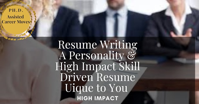 help you stand out with a unique high impact resume
