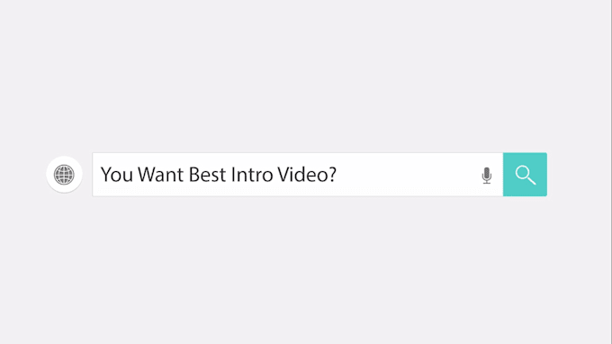 make web search animation promo