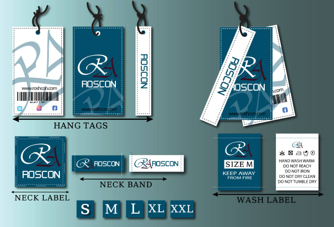 Design clothing hang tag, clothing label, price tag, etc by ...