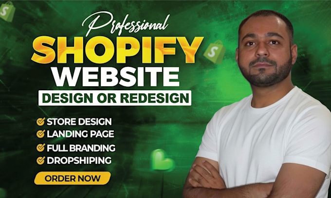 design shopify website or edit, customize, revamp, clone shopify store