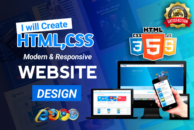 Design Html Css Bootstrap Website By Mehidi213 Fiverr 2027